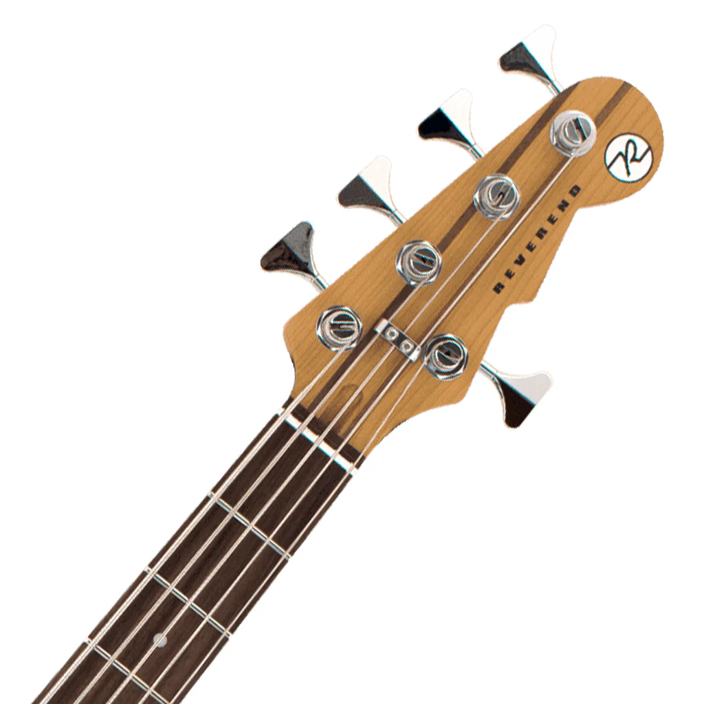 Reverend - Mercalli 5-string Bass Guitar - FM TRBL-RW - Image 3