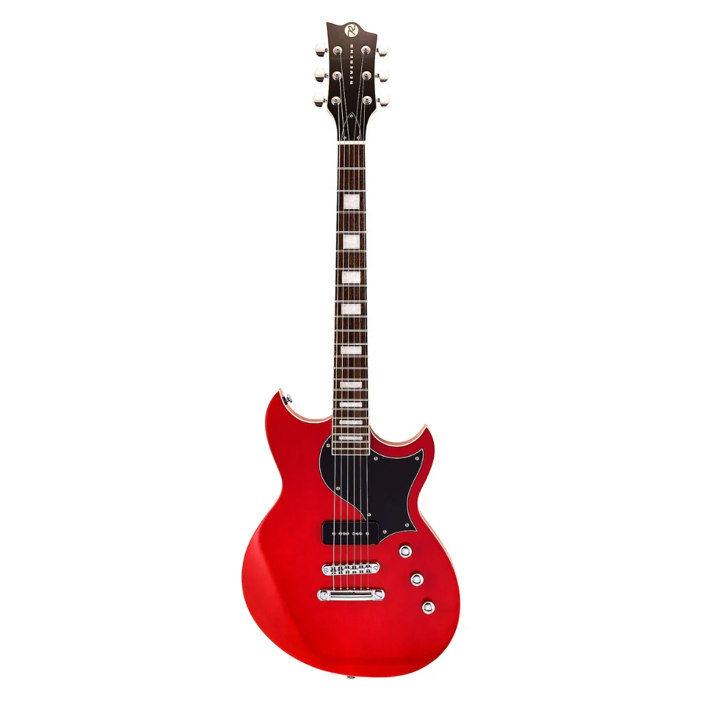 Reverend Sensei Jr Electric Guitar - Transparent Cherry - Image 2