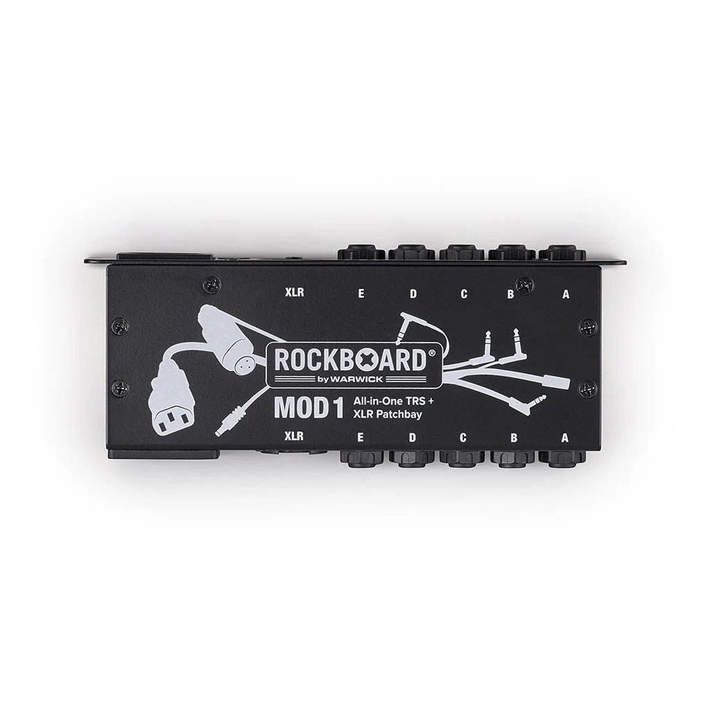 RockBoard MOD 1 V2 - All-in-One TRS & XLR, IEC & Barrel Patchbay - Image 3