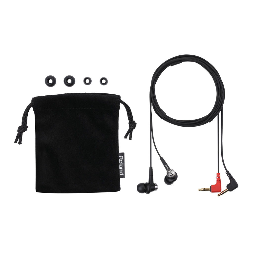 Roland CS10EM Binaural Microphone/Earphones - Image 2