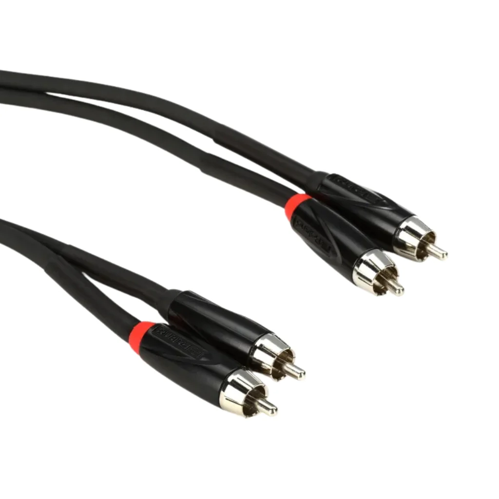 Roland RCC-10-2R2R 2RCA to 2RCA Black Series Dual RCA Cable 10ft - Image 2