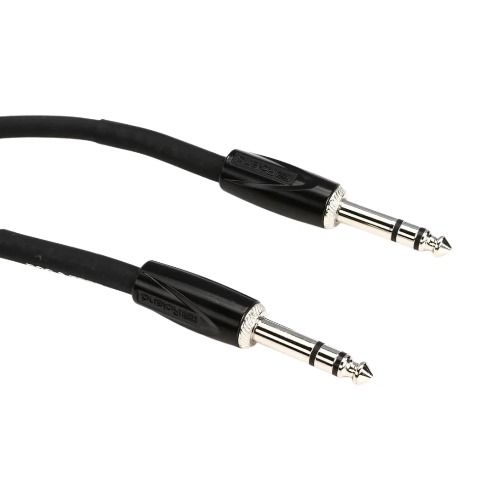Roland RCC-10-TRTR 1/4-inch TRS Black Series Interconnect Cable 10ft - Image 2