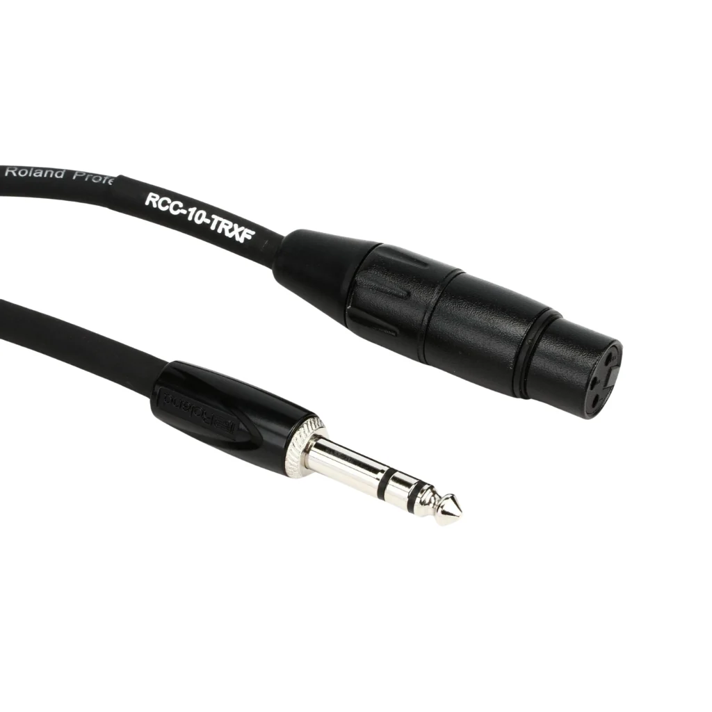 Roland RCC-10-TRXF Black Series Interconnect Cable 10ft - Image 2