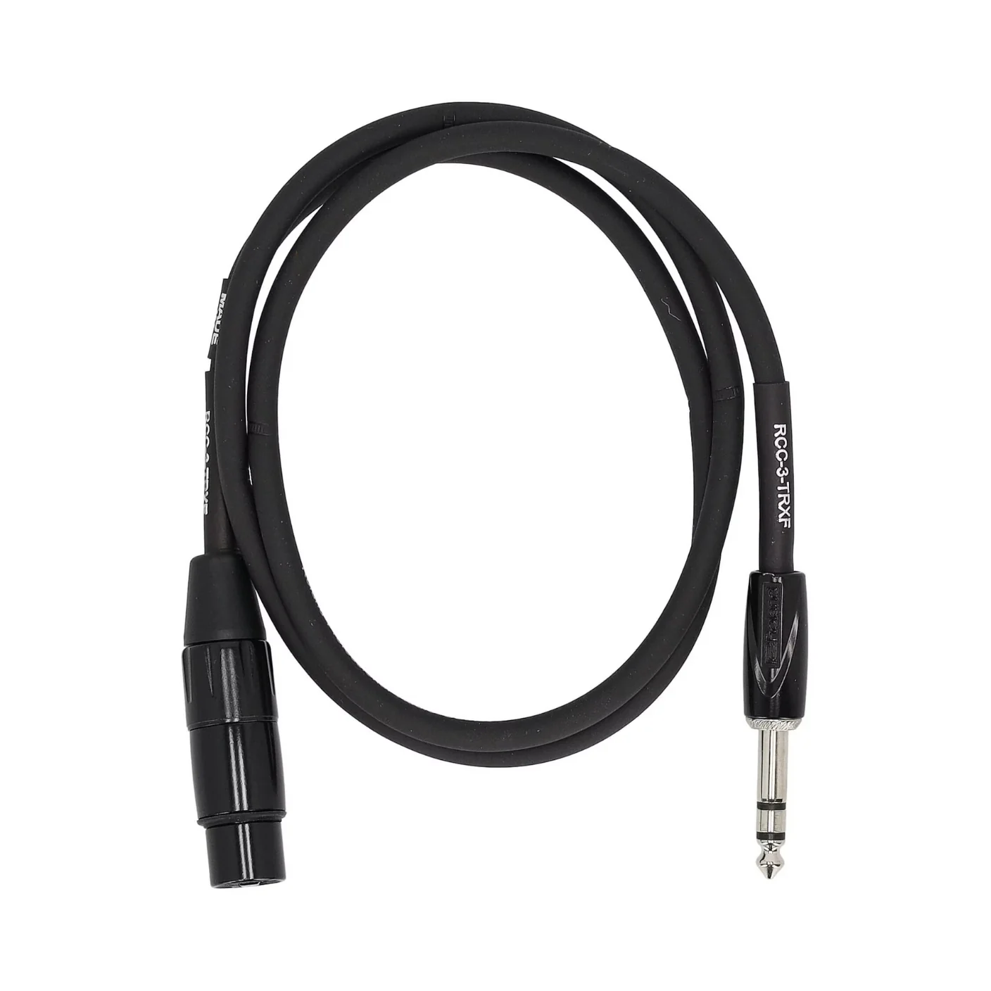 Roland RCC-3-TRXF TRS to XLRF Balanced Interconnect Cable 3ft