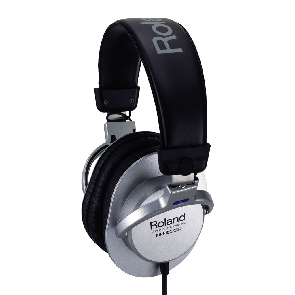 Roland RH200 Professional Stereo Monitor Headphones - Silver