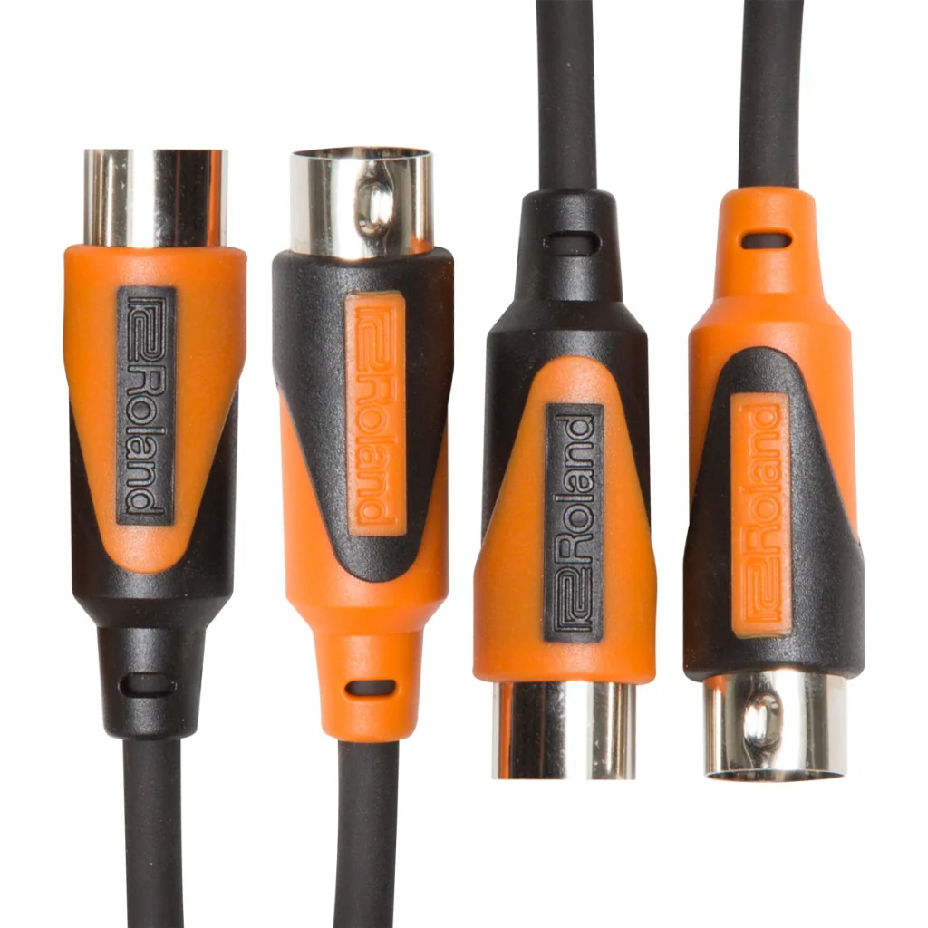 Roland RMIDI-B5-DUAL Black Series MIDI Cable 10ft - Image 2
