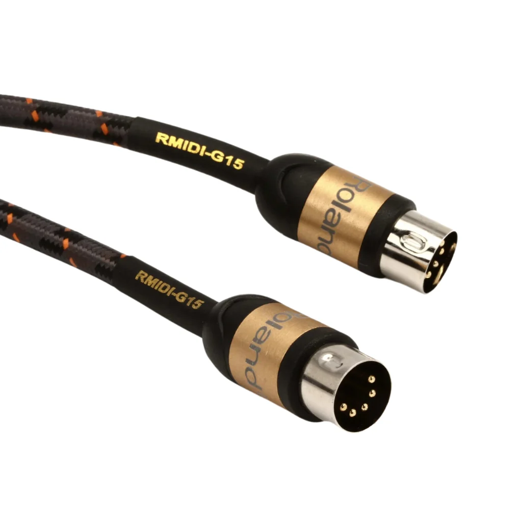 Roland RMIDI-G15 Gold Series MIDI Cable15ft - Image 2