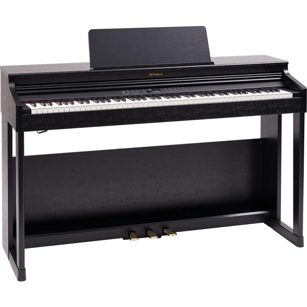 Roland - RP701 Contemporary Black Home Piano - Image 6