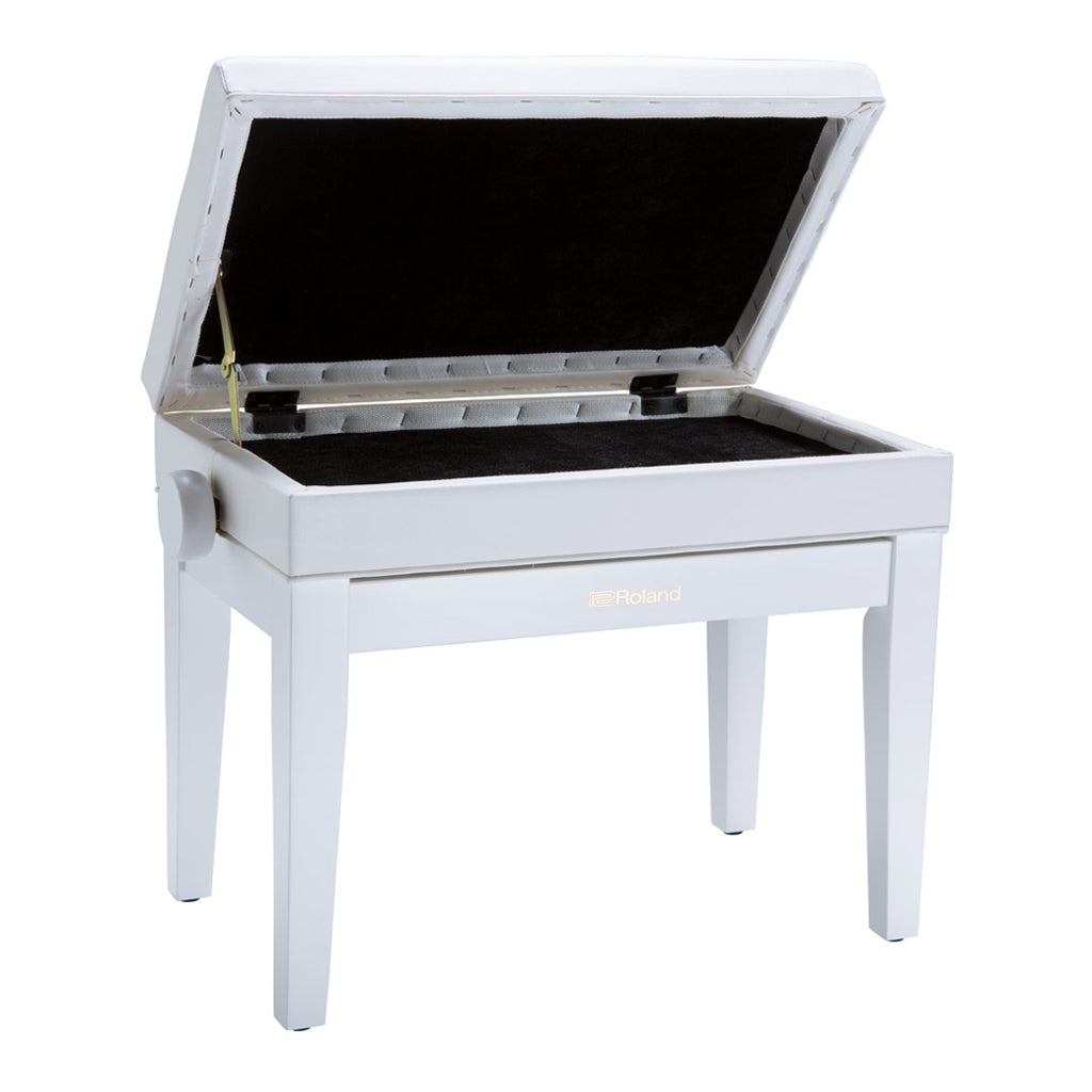 Roland RPB400 Adjustable Piano Bench - White - Image 2