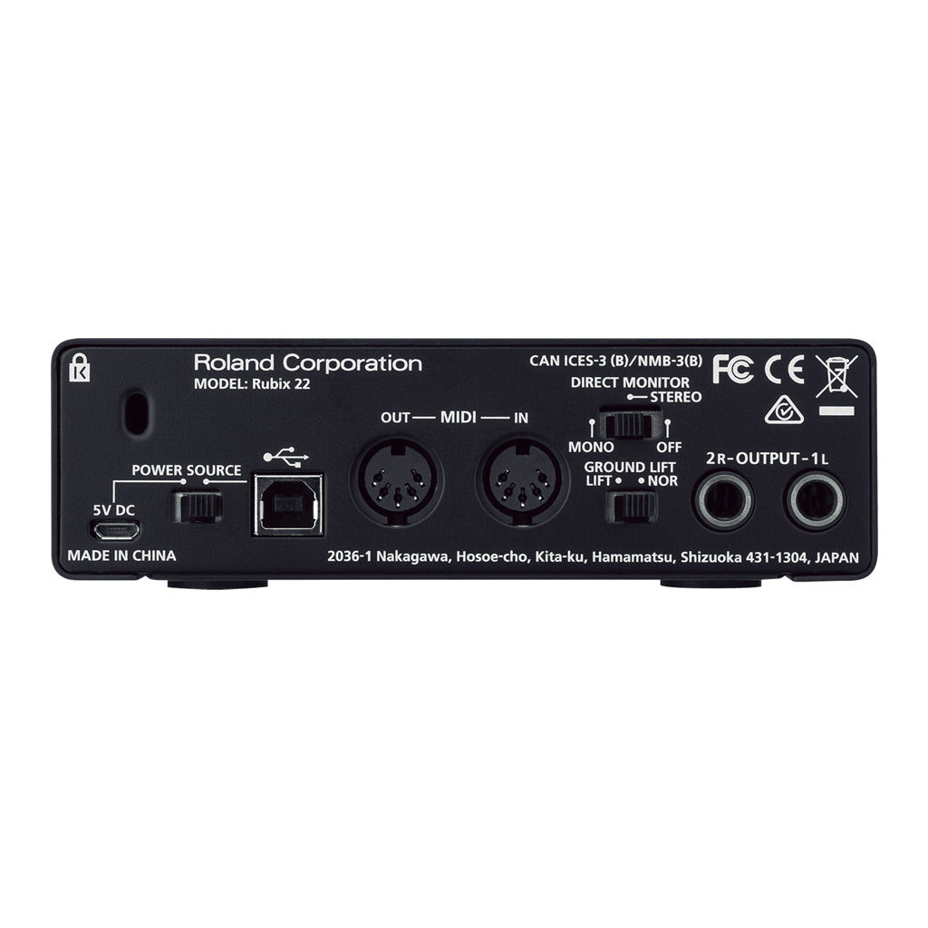 Roland RUBIX22 USB Audio Interface - Image 3