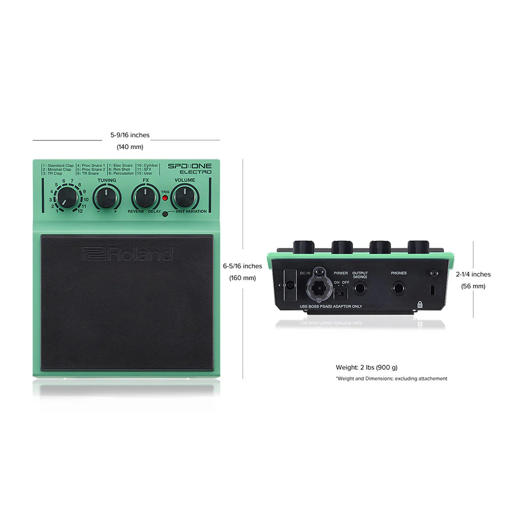 Roland SPD-ONE Electro Electronic Percussion Pad - Image 10