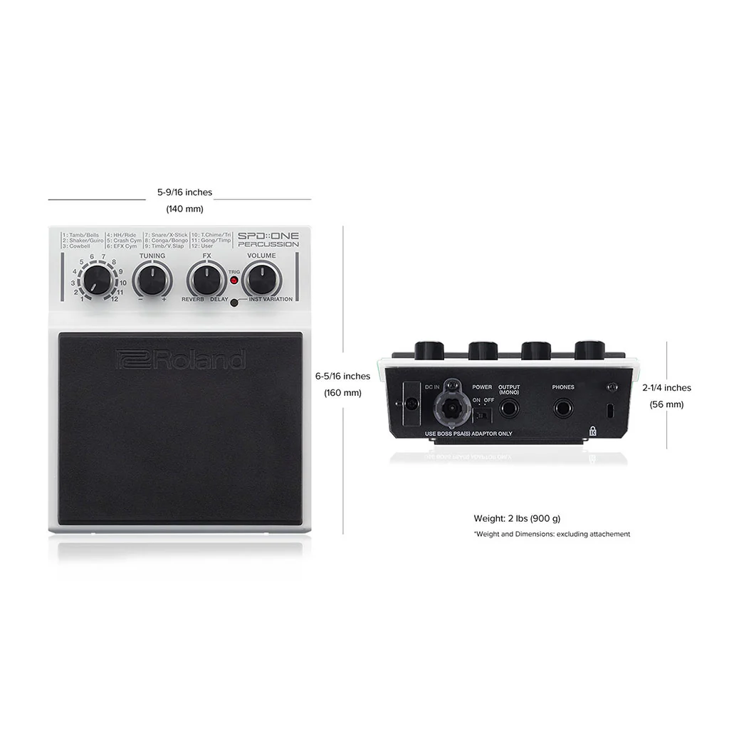 Roland SPD-ONE Percussion Electronic Percussion Pad - Image 10