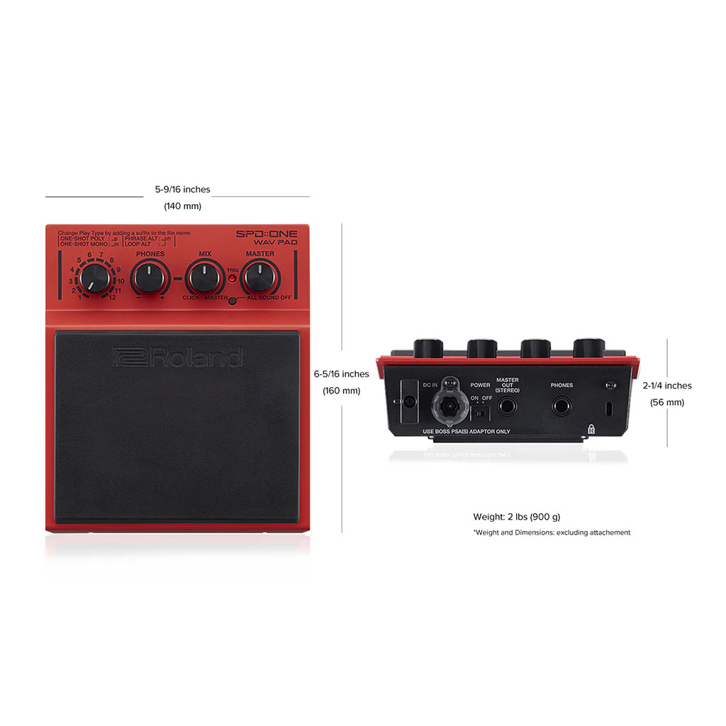 Roland SPD-ONE Wav Pad Electronic Percussion Pad - Image 10