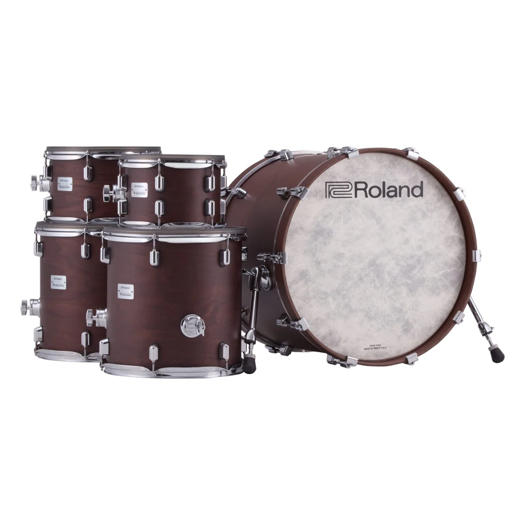 Roland VAD716SWS VAD Kit Satin Walnut with DW 3000 Series Hardware - Image 2