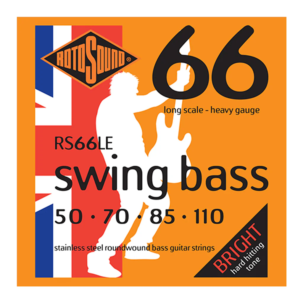 Rotosound RS66LE Swing Bass 66 Bass Strings - 50-110