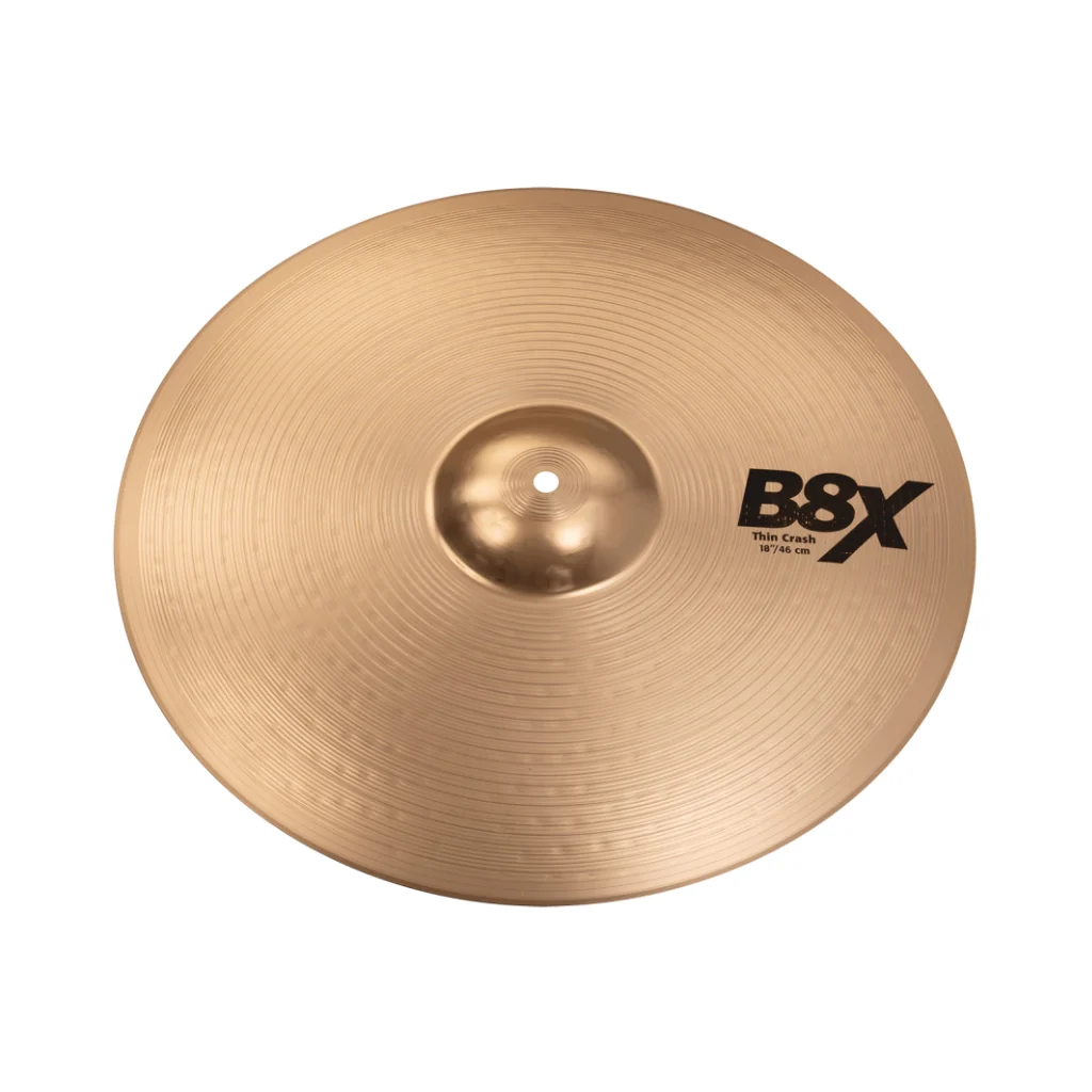 Sabian B8X 18" Thin Crash - Image 2