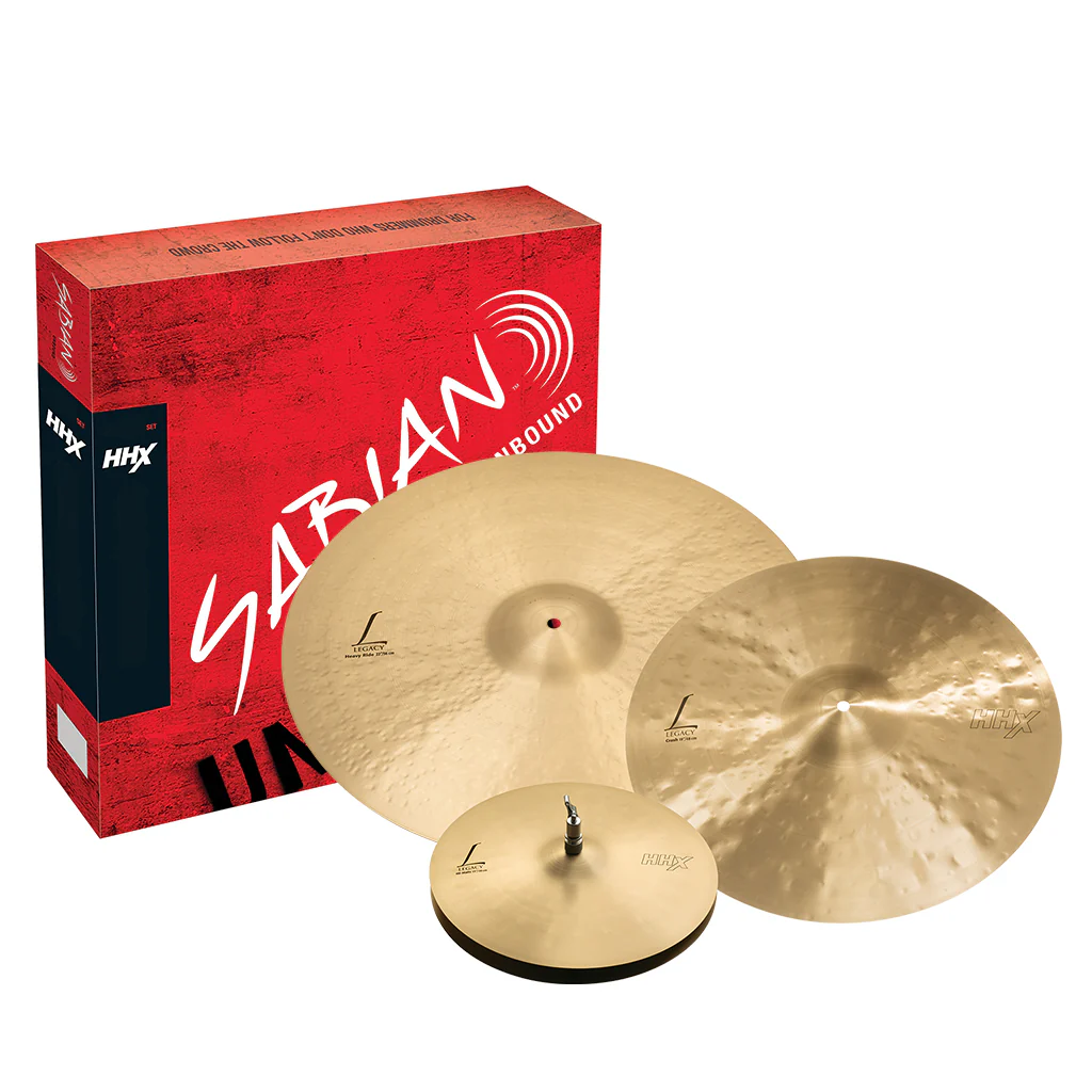 Sabian HHX Legacy Pack - 15H, 19C, 22R