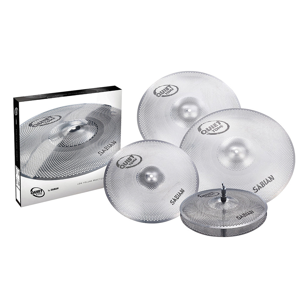 Sabian Quiet Tone Practice Cymbal Pack - 14/16/18/20