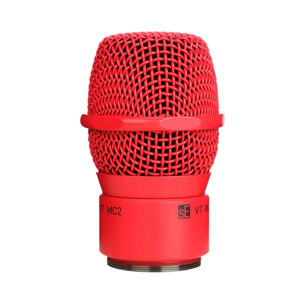 sE Electronics V7 MC2 Capsule for Sennheiser Wireless - Red - Image 2