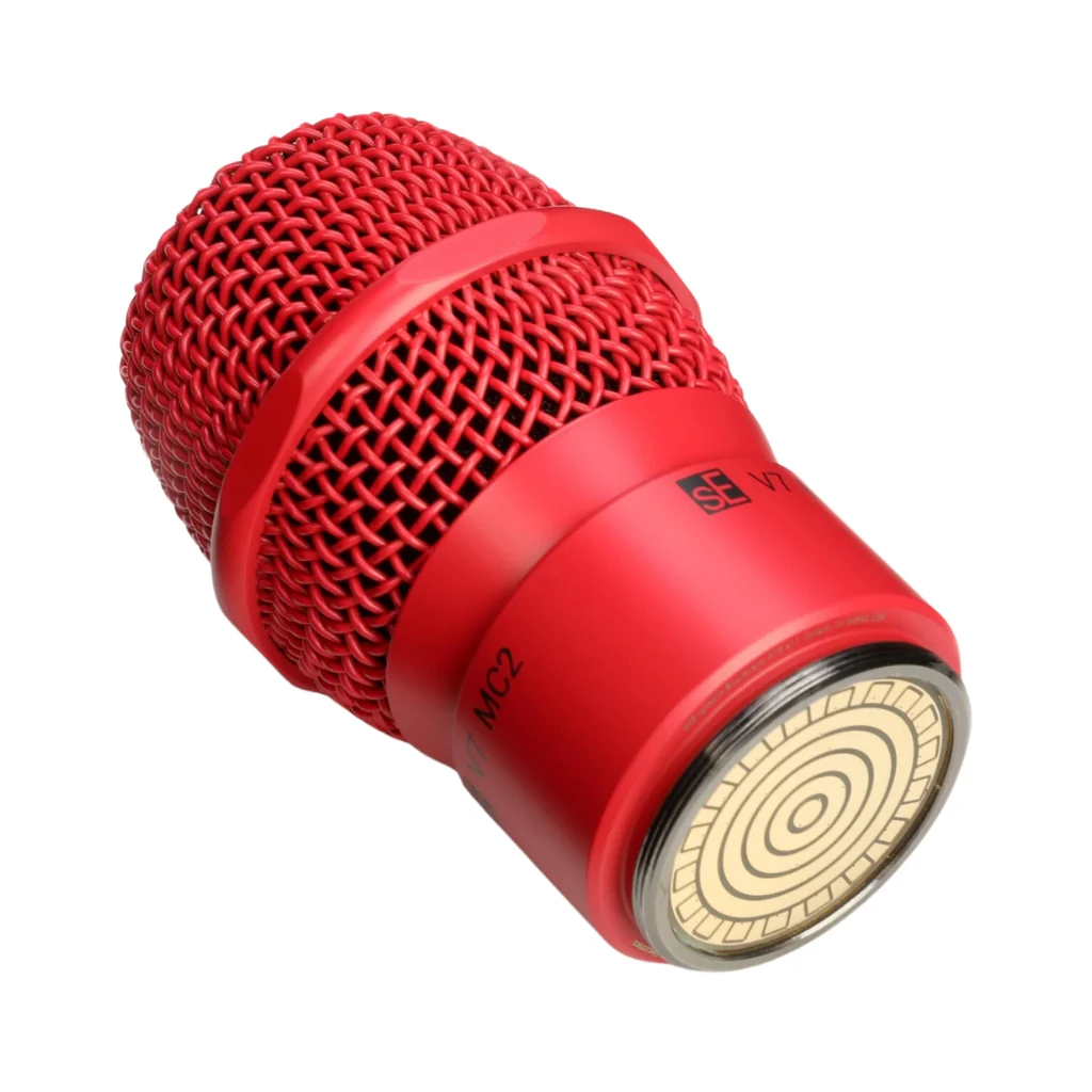 sE Electronics V7 MC2 Capsule for Sennheiser Wireless - Red - Image 4