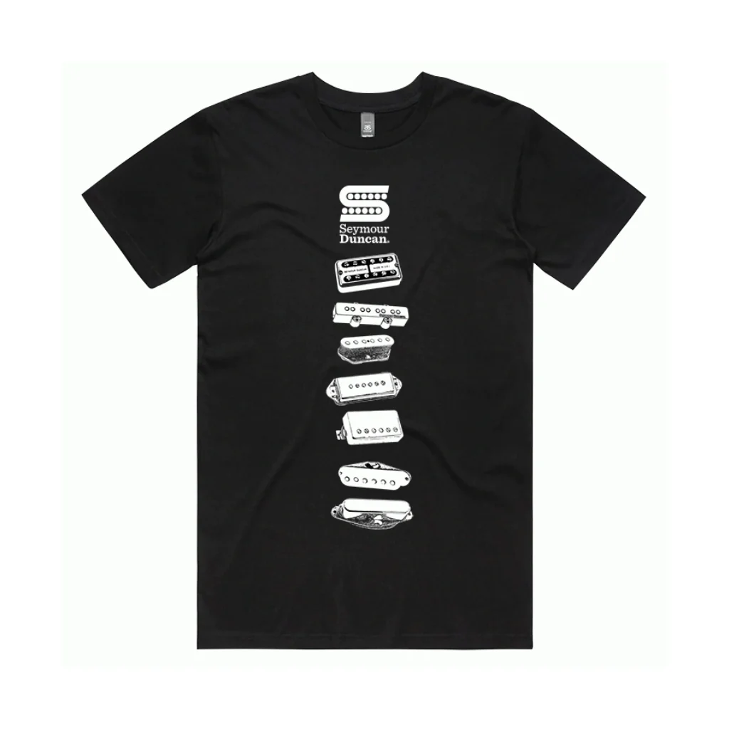 Seymour Duncan Stacked Pickups T Shirt Large