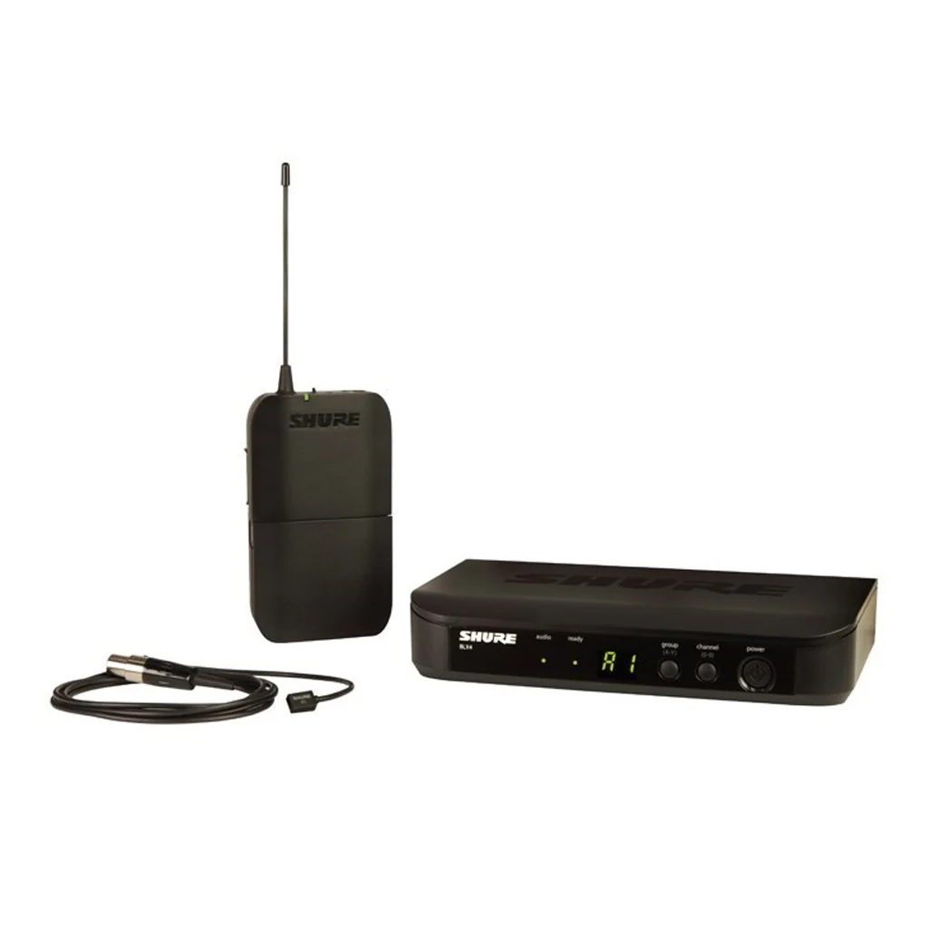 Shure BLX14/W93 Wireless Lavalier Mic System (K14: 614-638MHz)