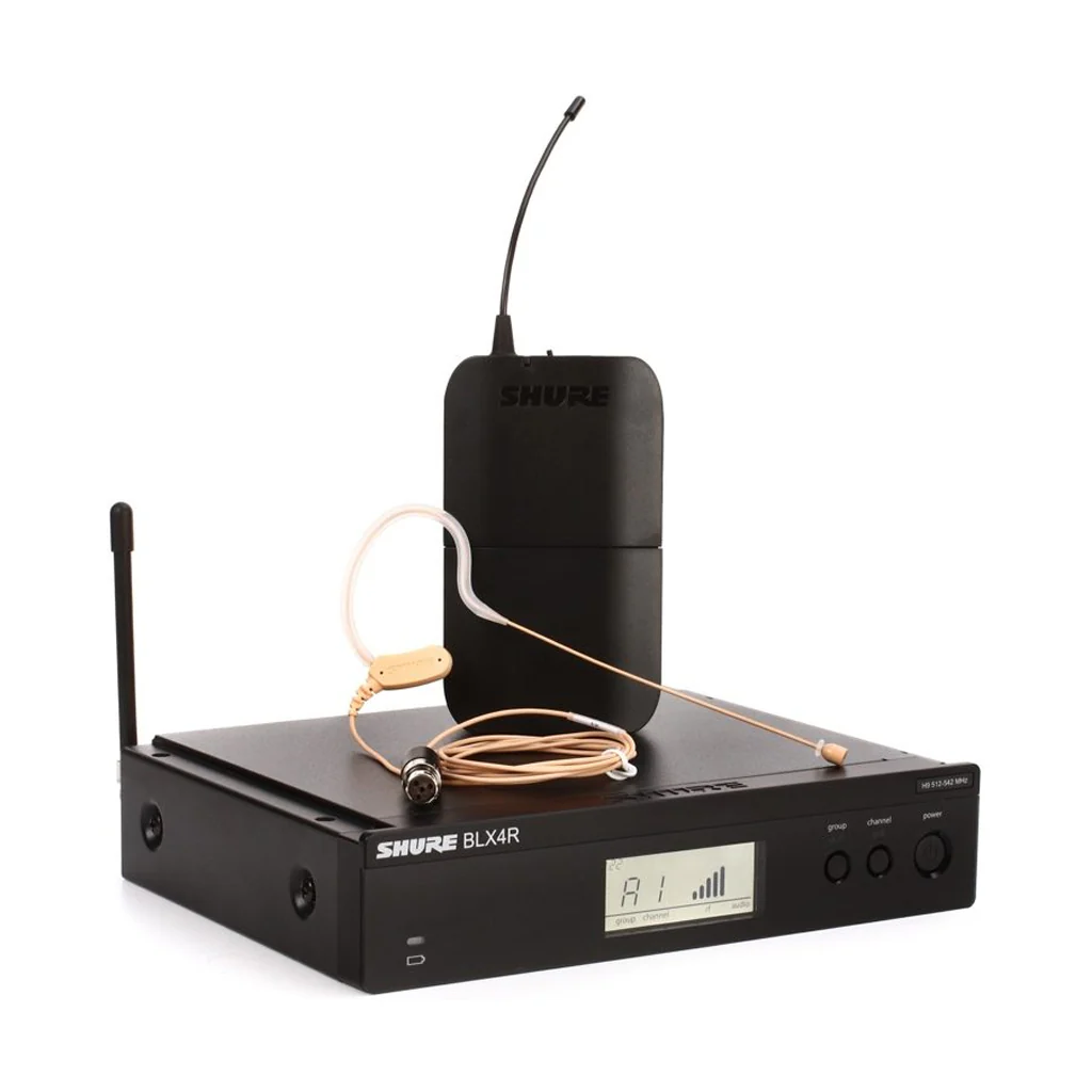 Shure BLX14R/MX53 Wireless 1/2R Headworn System (M17: 662-686MHz)