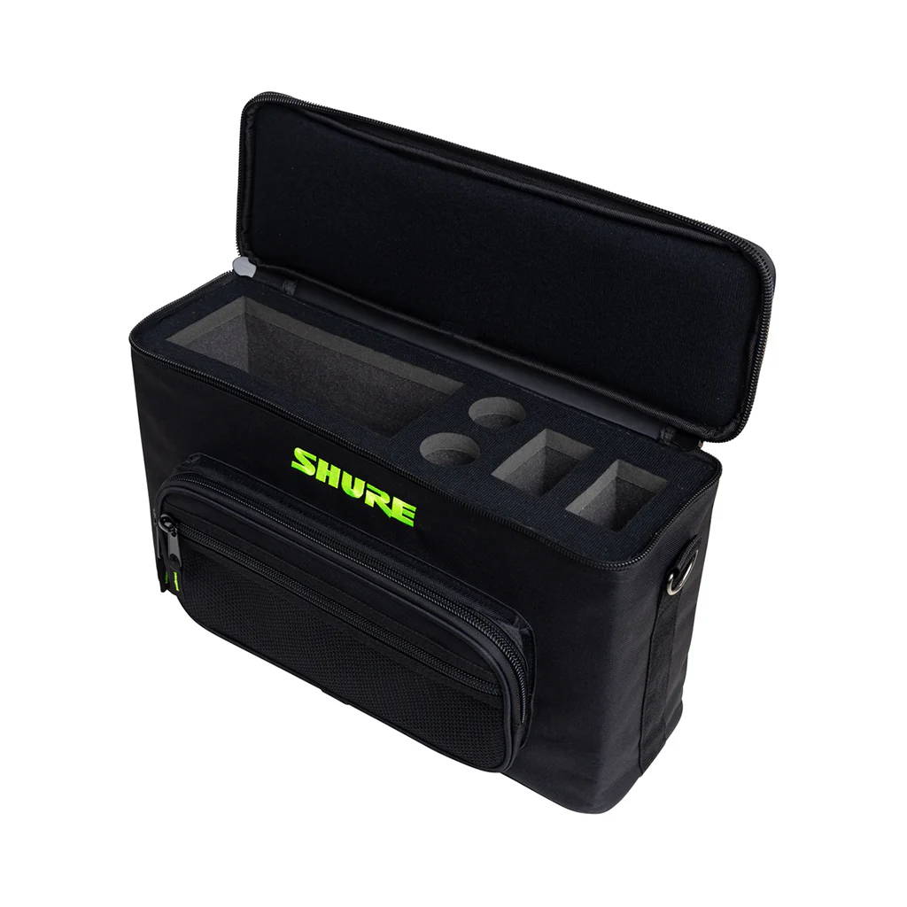 Shure By Gator SH-WRLSSCARRYBAG-2 Padded Carrying Bag - Holds 2 Wireless Systems - Image 3