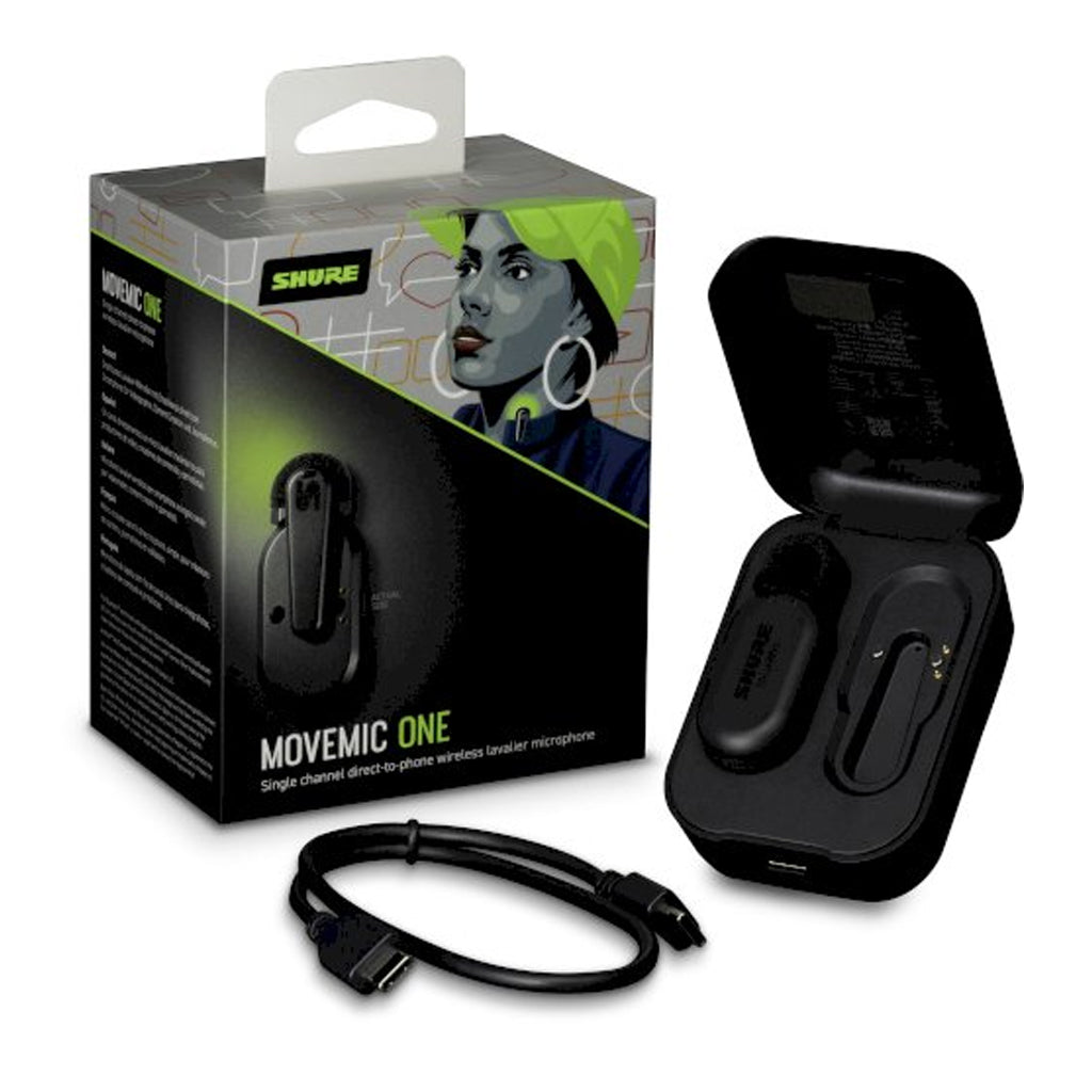 Shure MoveMic Lavalier Microphone with USB C Cable and Charging Case - Image 4
