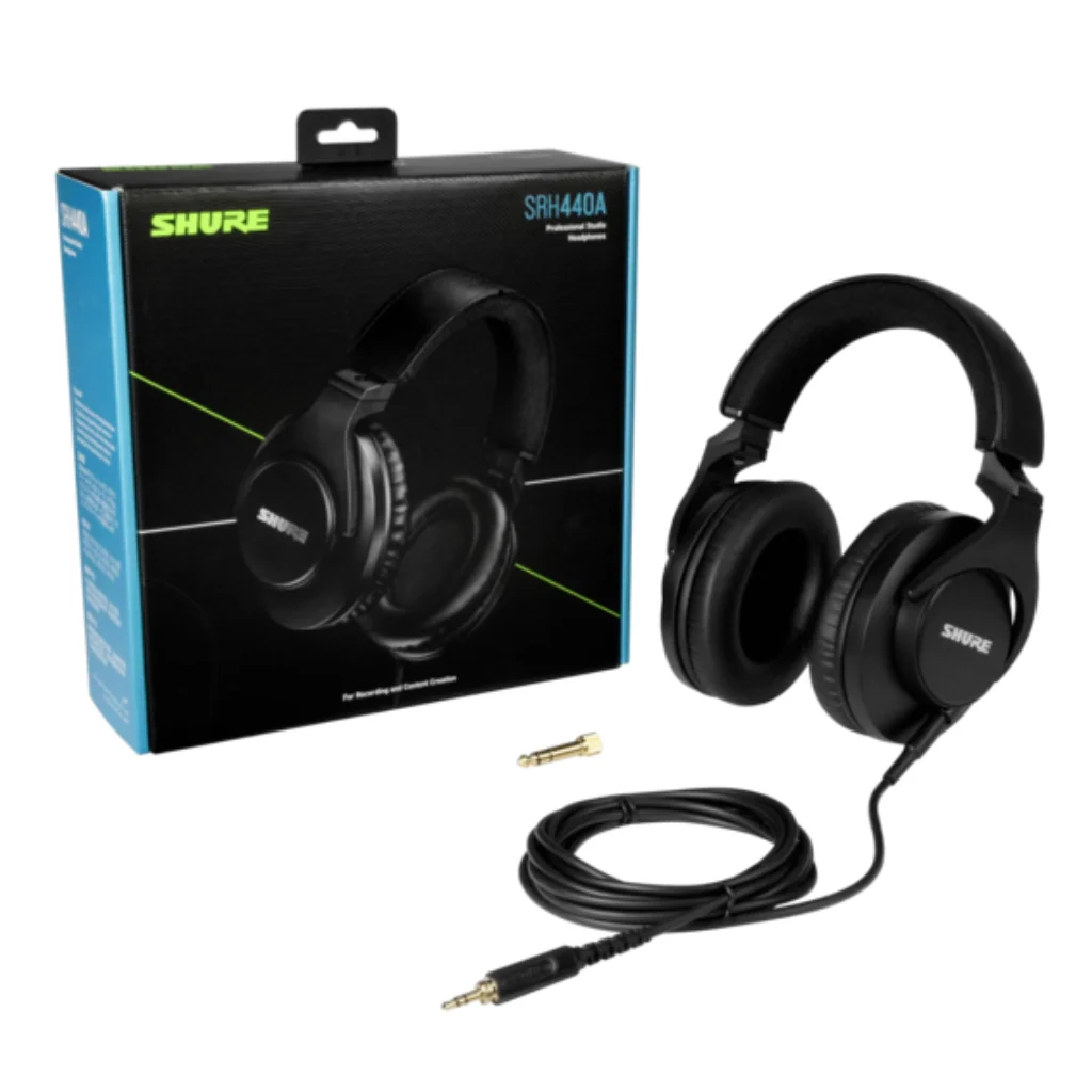 Shure SRH440A Professional Studio Headphones - Image 2