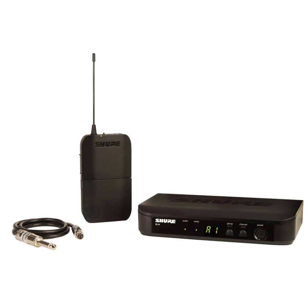 Shure BLX14 Wireless System for Guitarists - 614-638 mHz