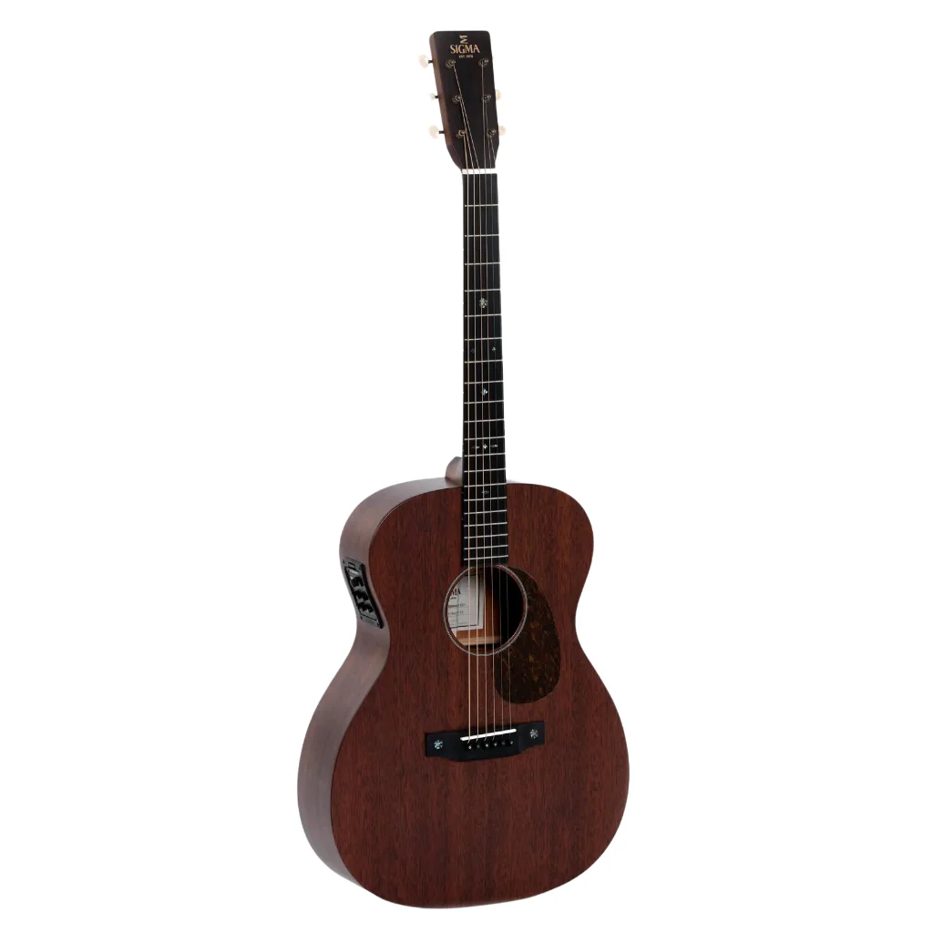Sigma 000M-15SE Acoustic Electric Guitar - Mahogany - Image 3