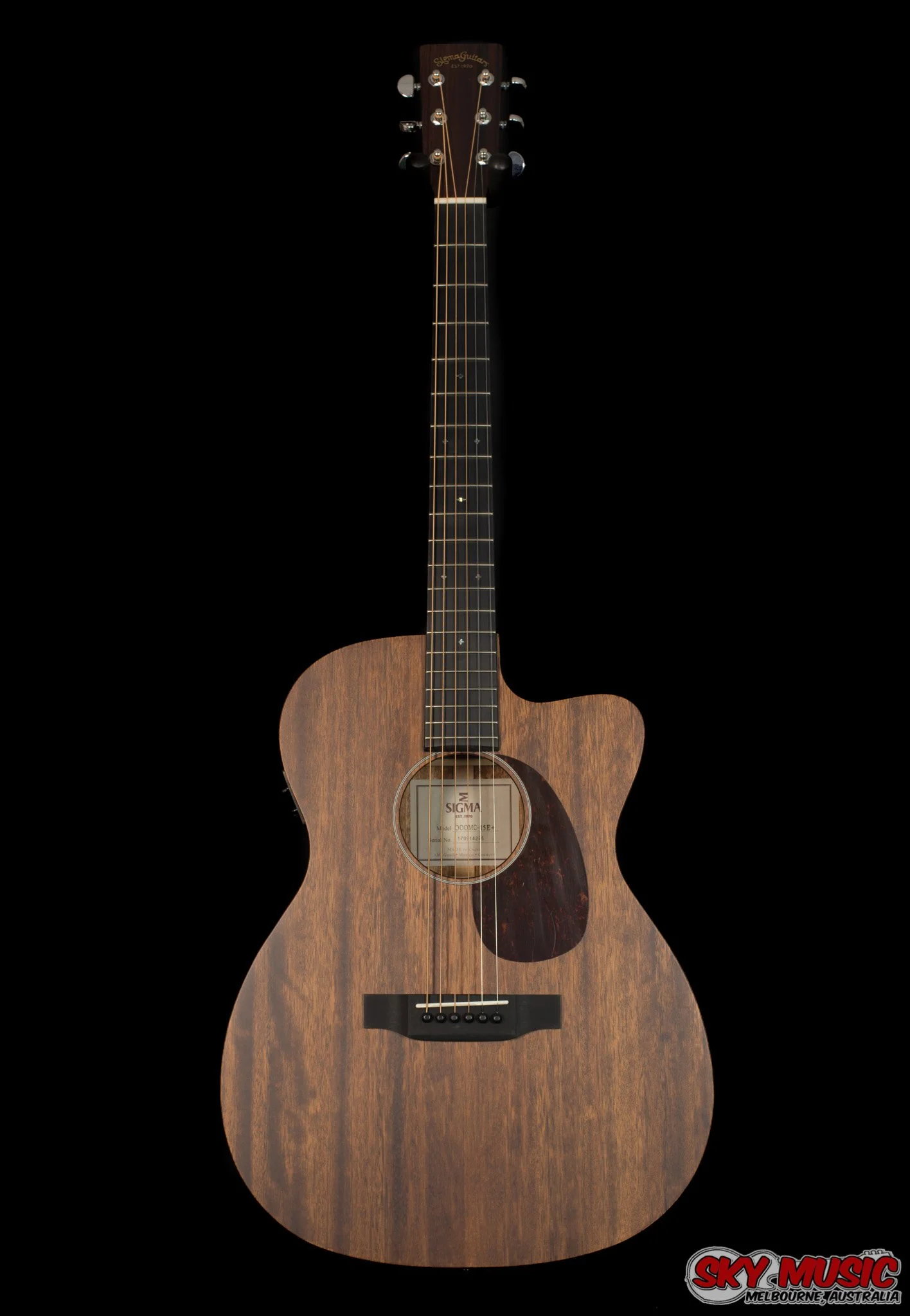 Sigma 000MC-15E Acoustic Guitar - Image 7