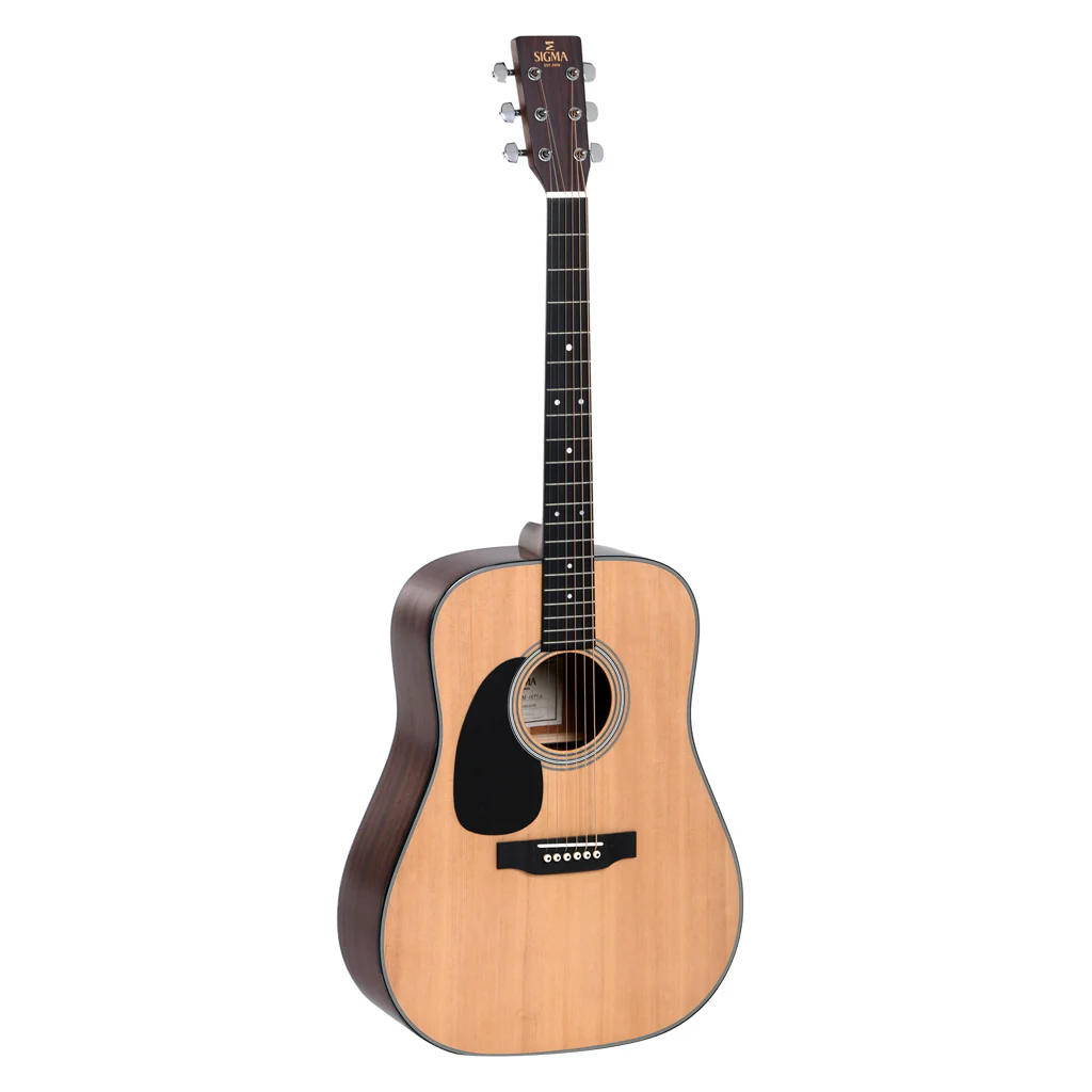 Sigma DM1 Dreadnought Acoustic with Solid Sitka Spruce Top - Left Hand - Image 2