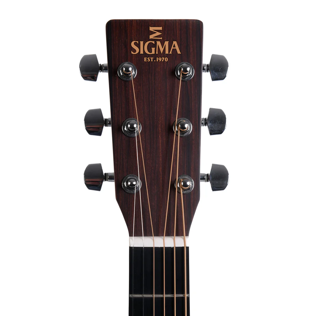 Sigma DM1 Dreadnought Acoustic with Solid Sitka Spruce Top - Left Hand - Image 4