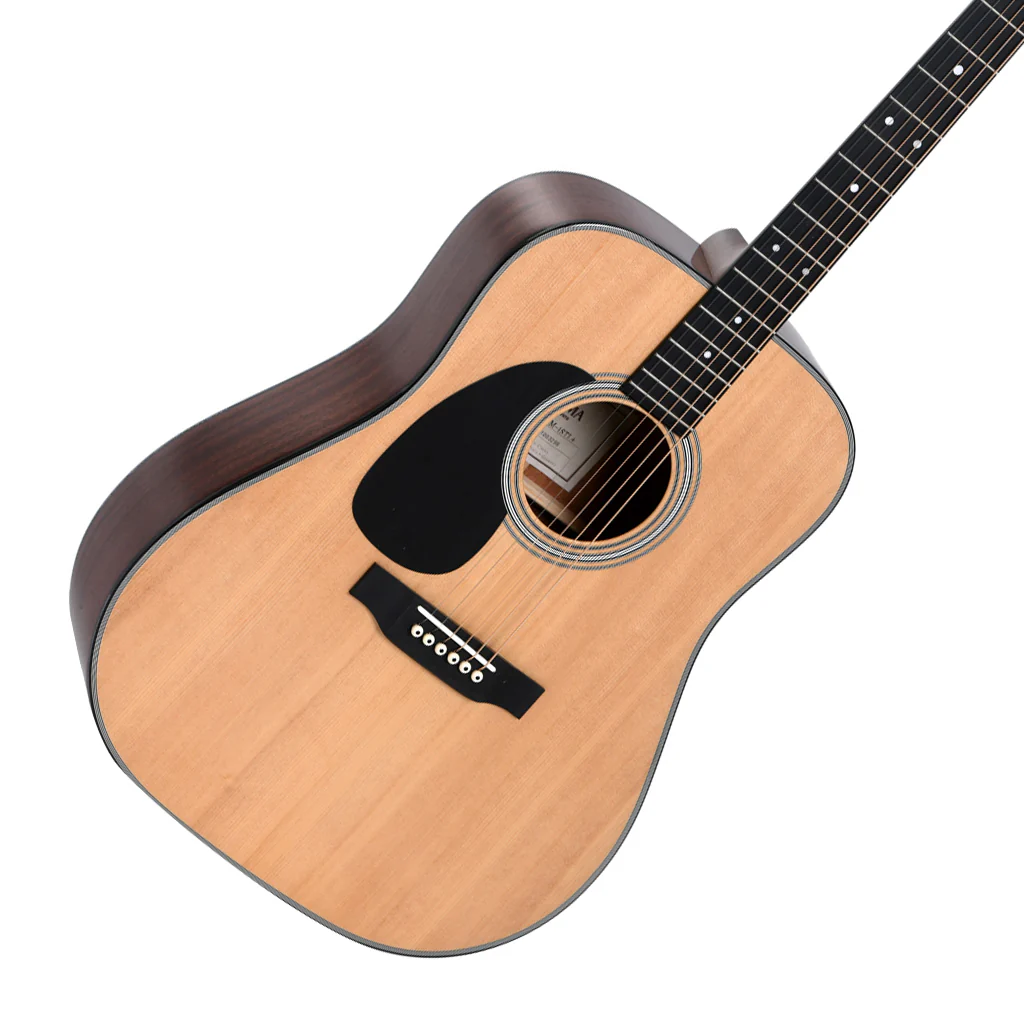 Sigma DM1 Dreadnought Acoustic with Solid Sitka Spruce Top - Left Hand - Image 7