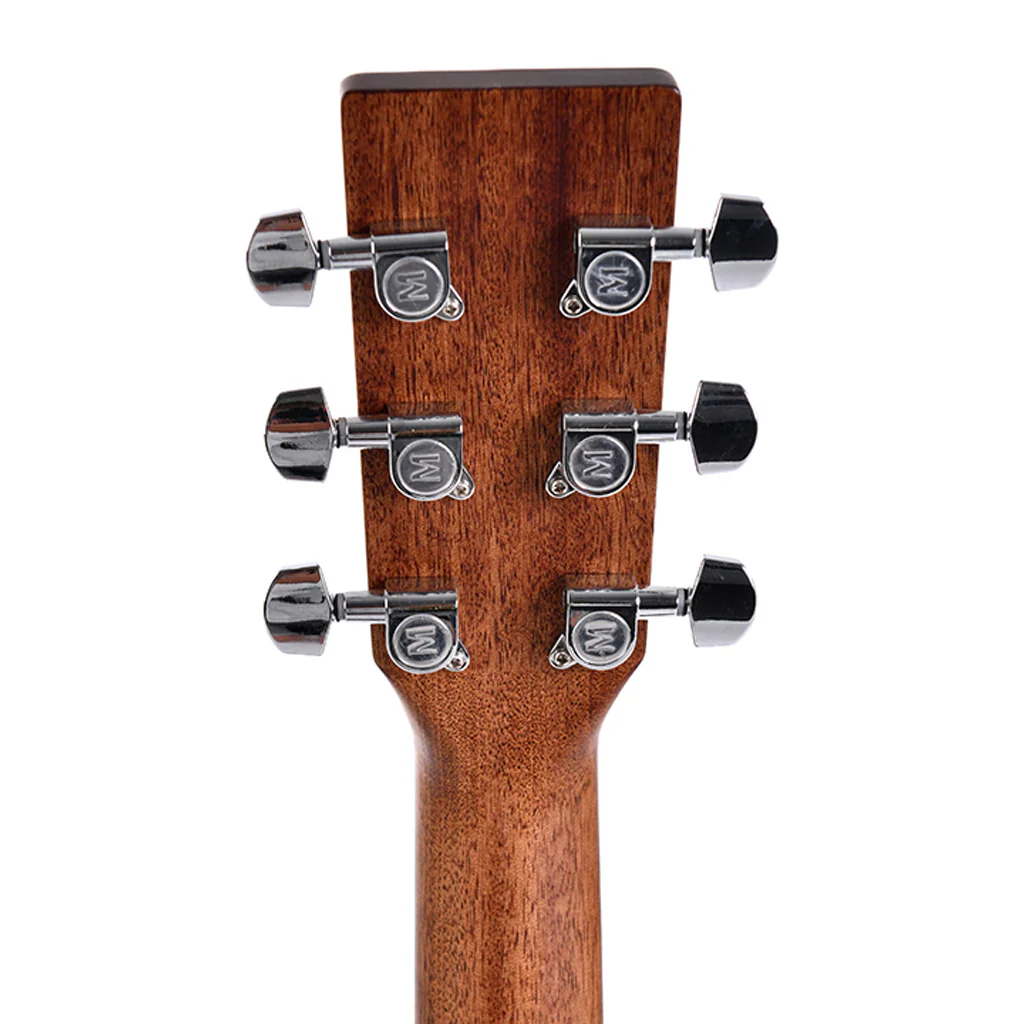 Sigma - DTC-1E-SB Acoustic Guitar w/ Solid Spruce Top Cutaway & Pickup - Sunburst - Image 7