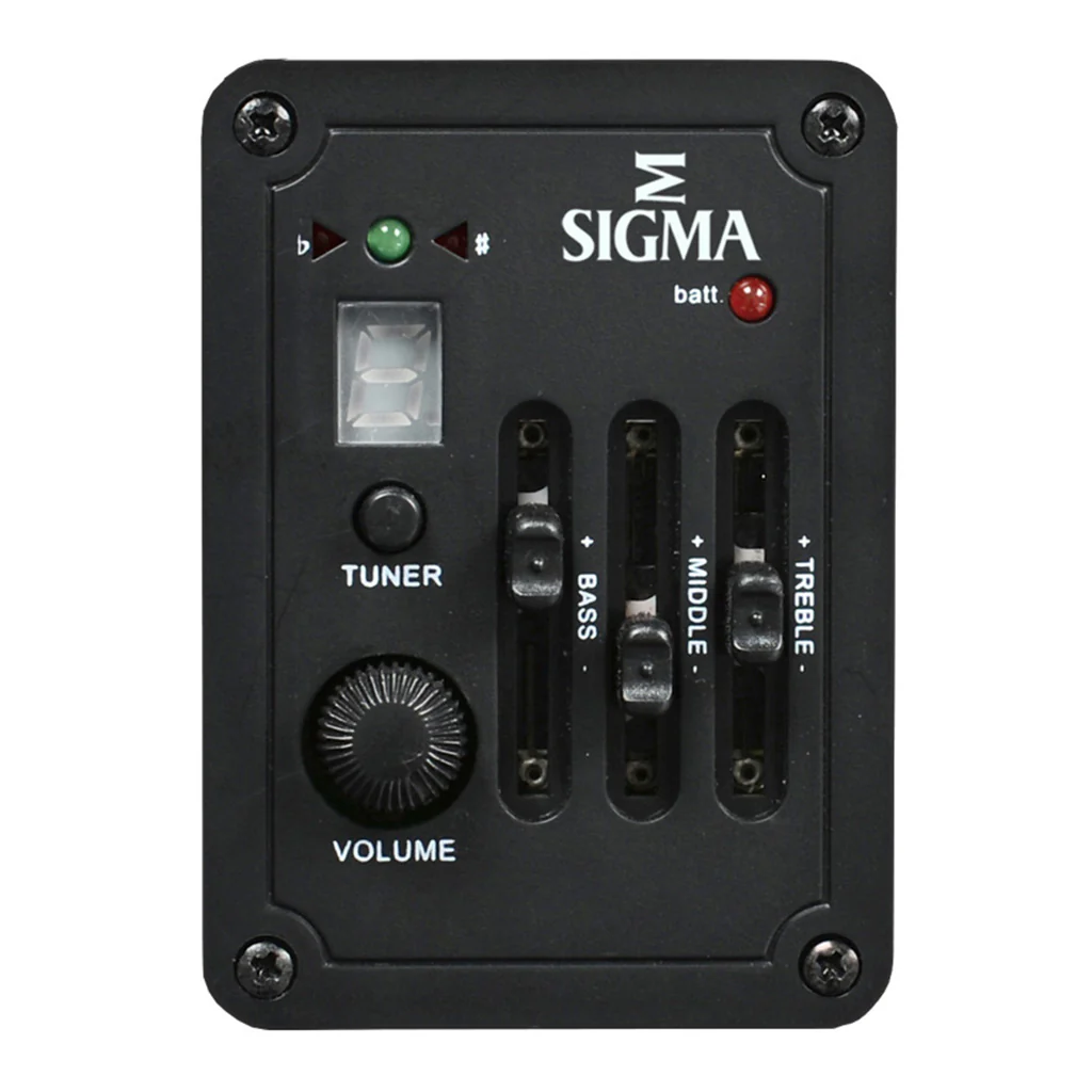 Sigma DTCE Dreadnought with Cutaway and Electronics - Image 6