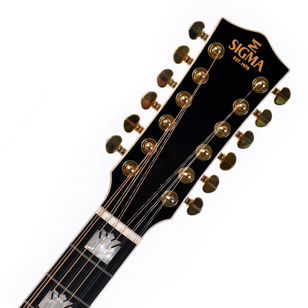 Sigma GJA12SG200 Grand Jumbo 12 String in Sunburst - Image 4