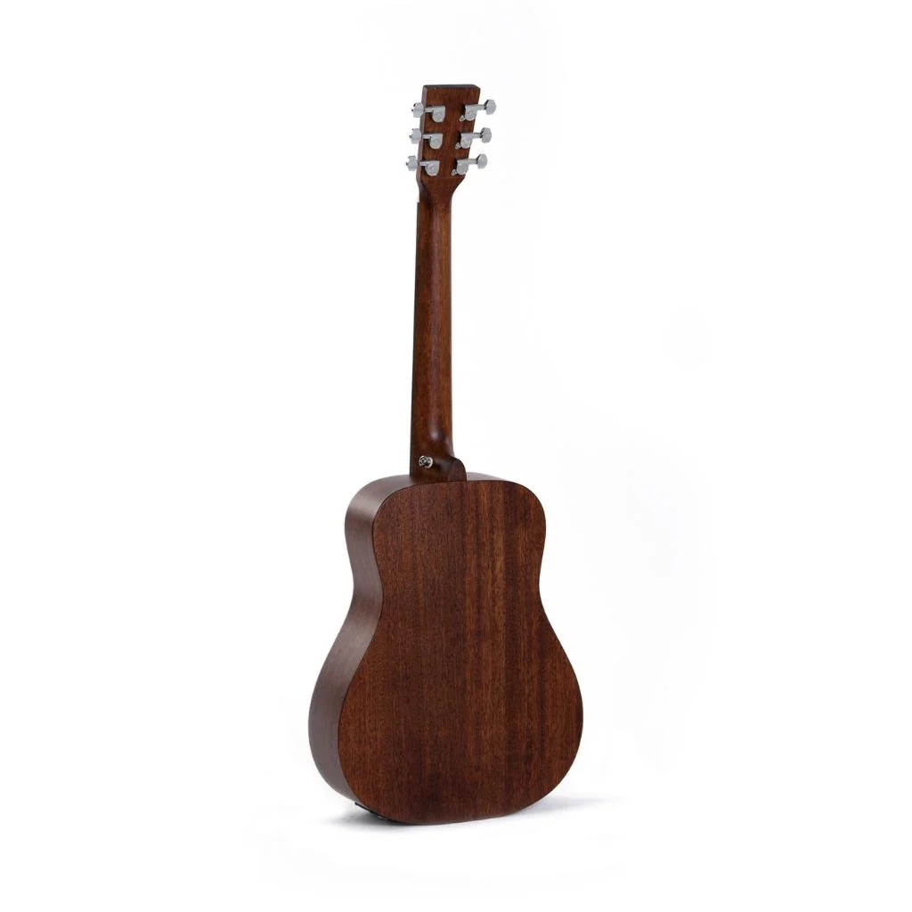 Sigma TM-12E Travel Guitar - Spruce/Mahogany + EQ/Gigbag - Image 3