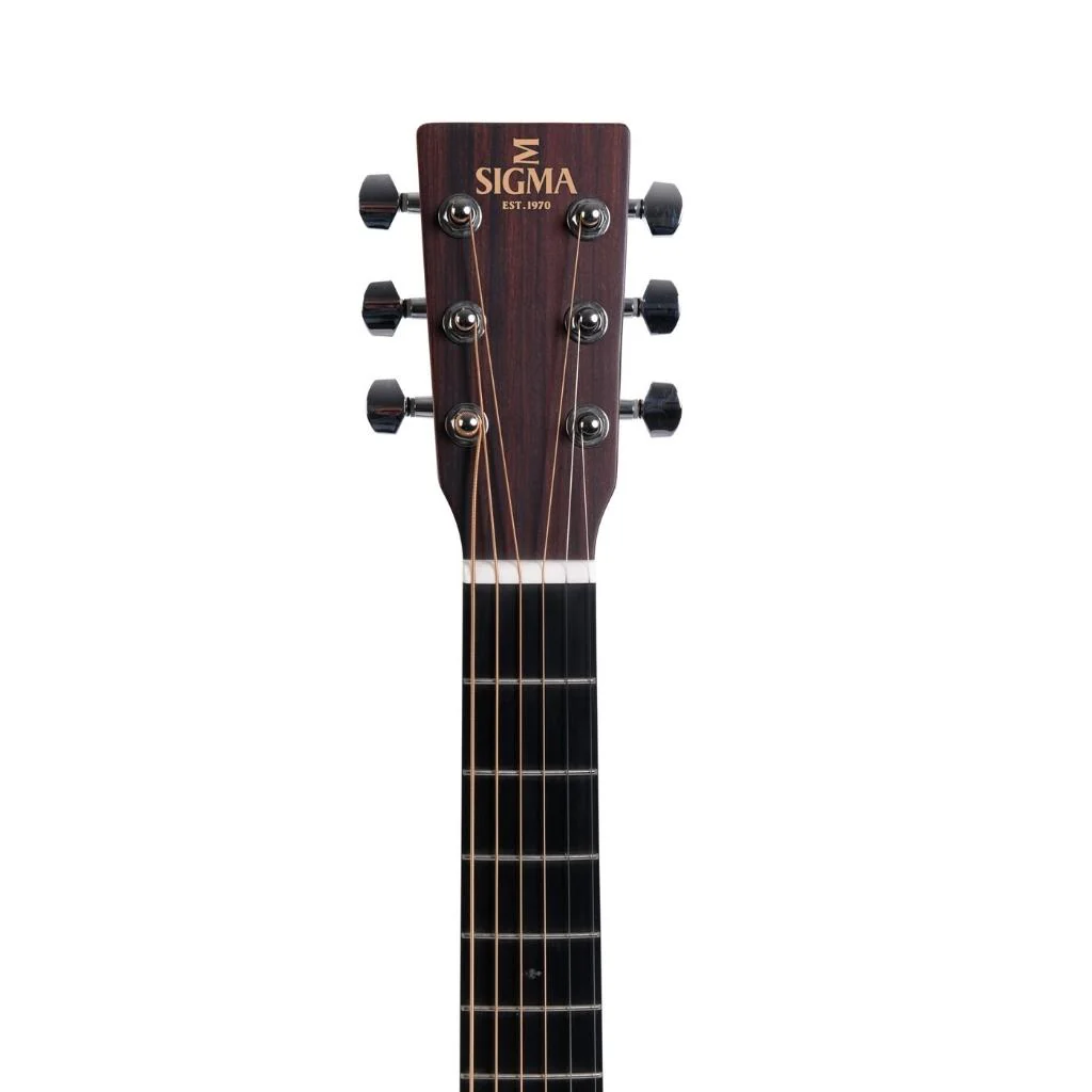 Sigma TM-12E Travel Guitar - Spruce/Mahogany + EQ/Gigbag - Image 5