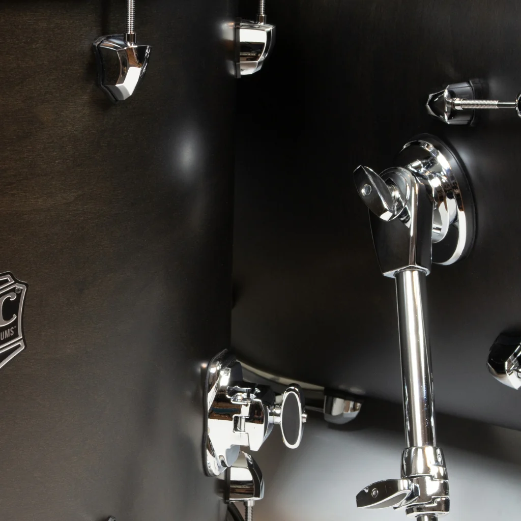 SJC Custom Drums Navigator 3-piece Shell Pack - Ghost Black - Image 4