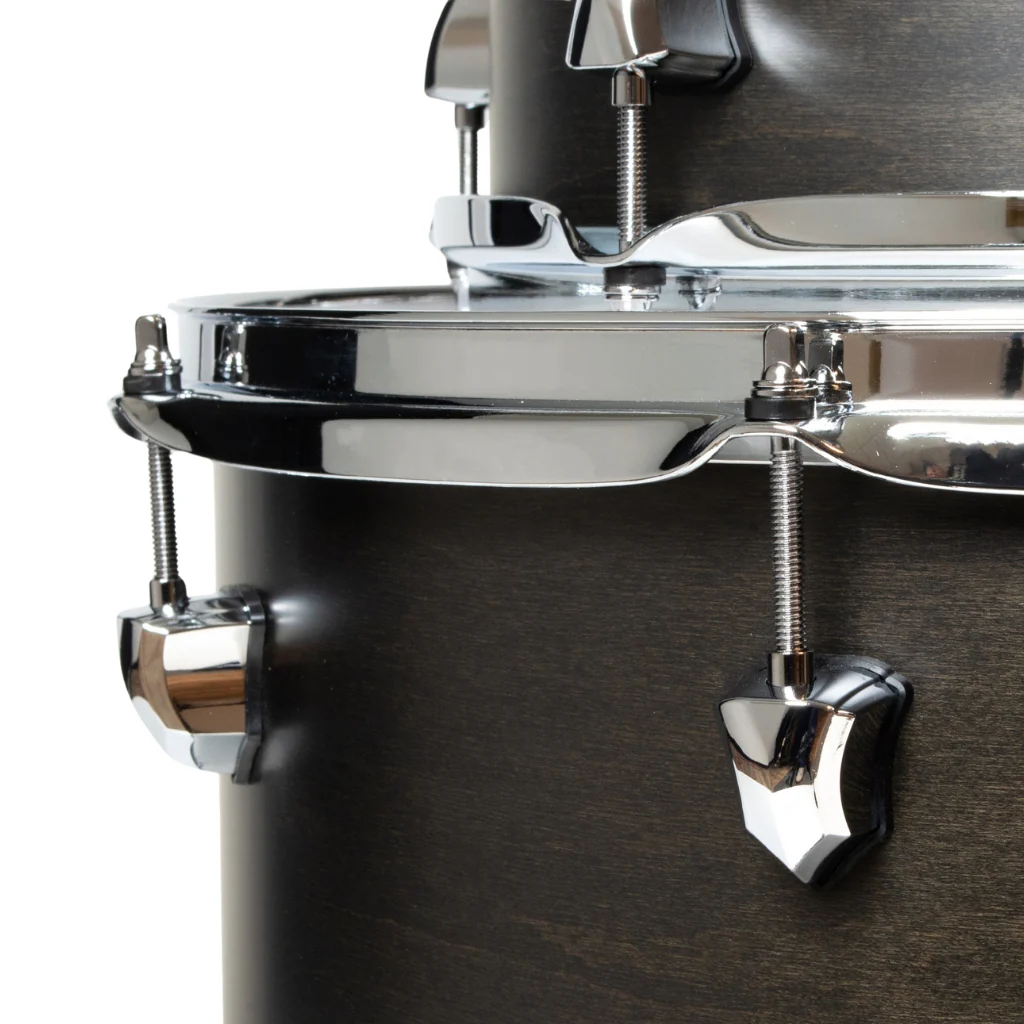 SJC Custom Drums Navigator 3-piece Shell Pack - Ghost Black - Image 5