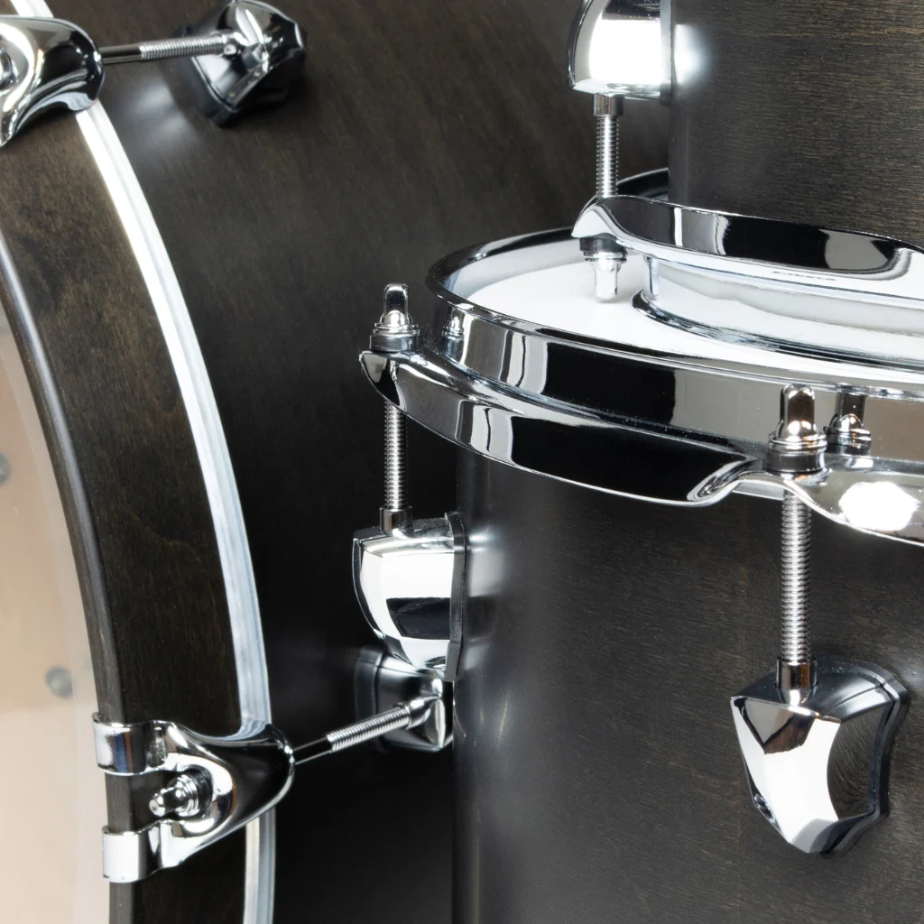 SJC Custom Drums Navigator 3-piece Shell Pack - Ghost Black - Image 7