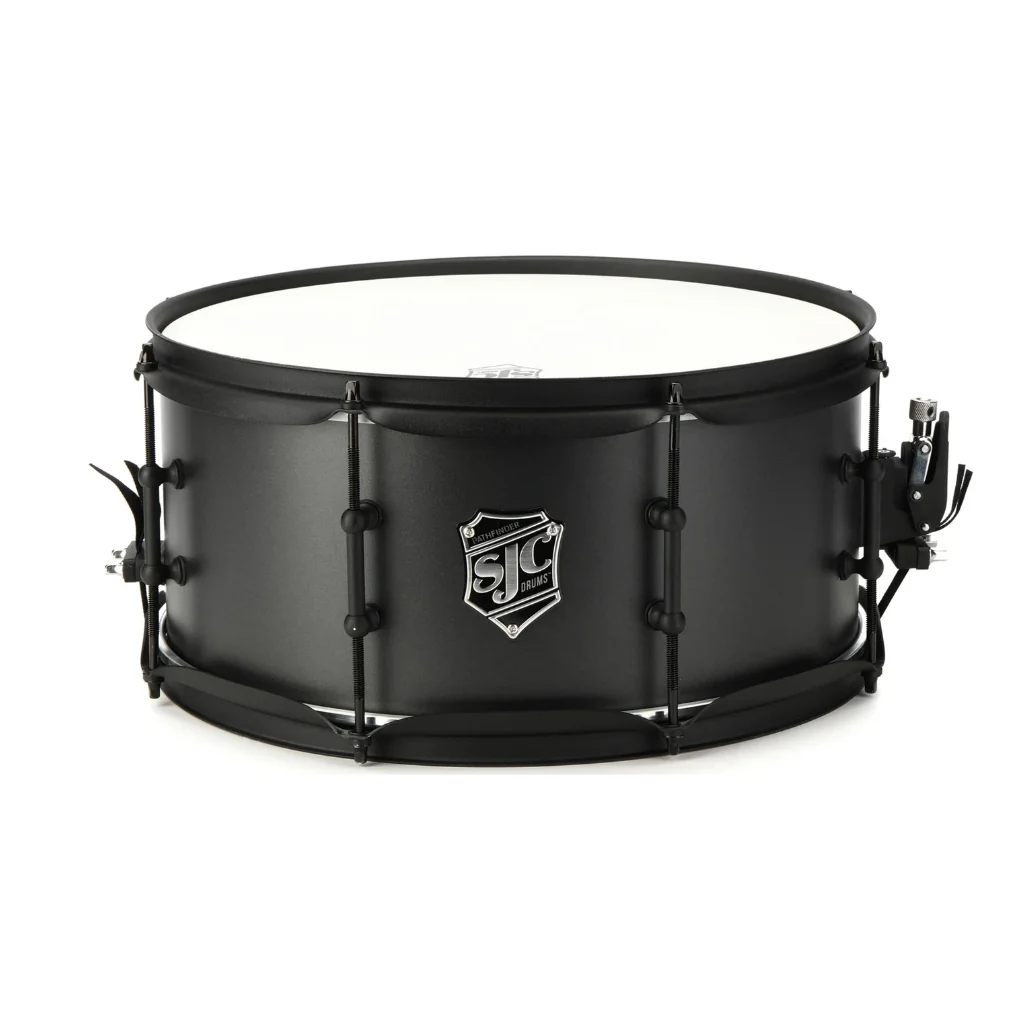 SJC Custom Drums Pathfinder Snare Drum - 6.5 inches x 14 inches, Galaxy Gray