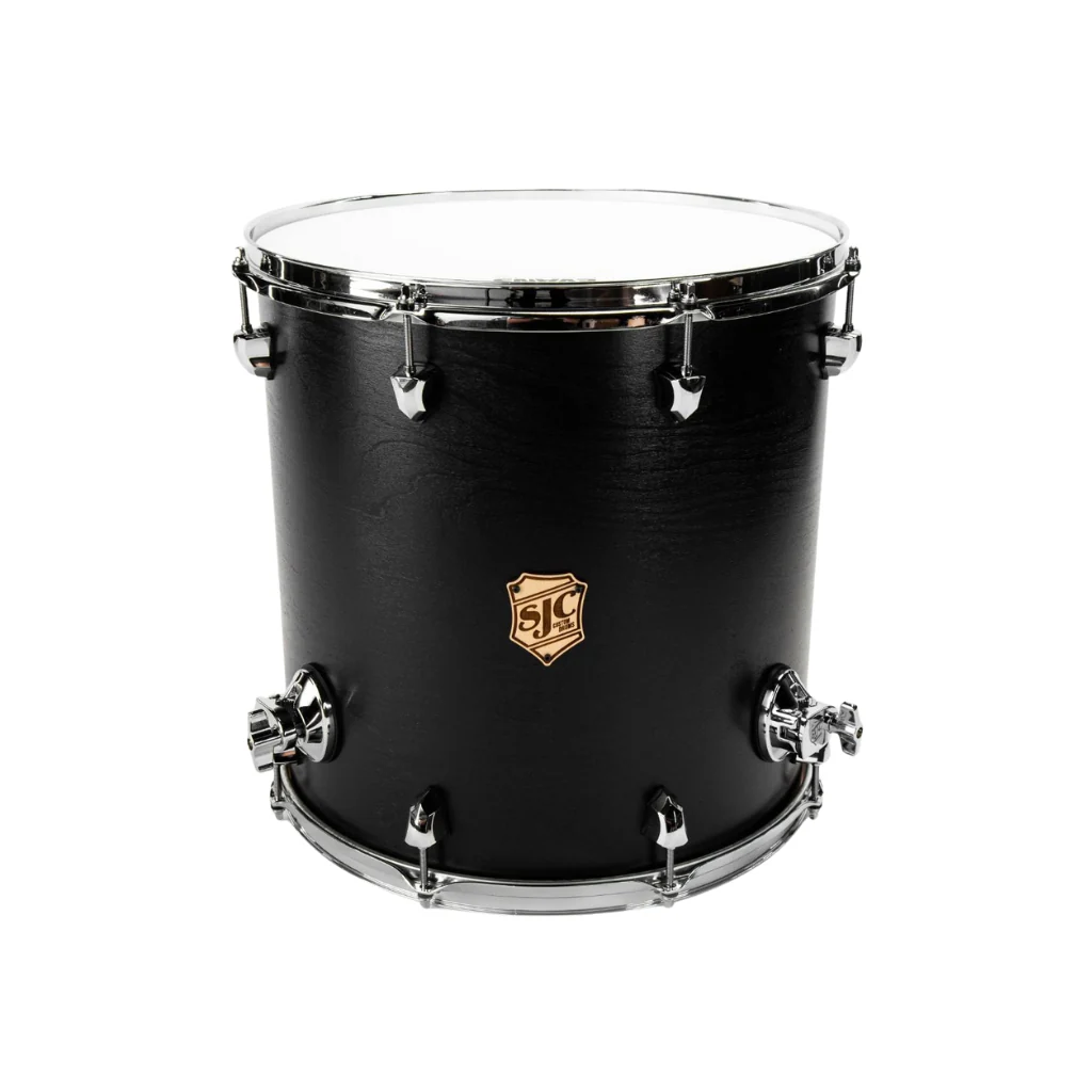 SJC Custom Drums Tour Series 3-piece Shell Pack - Matte Black - Image 3