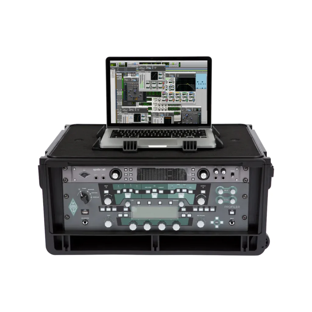 SKB Injection-Molded 4U Studio Flyer Rack Case