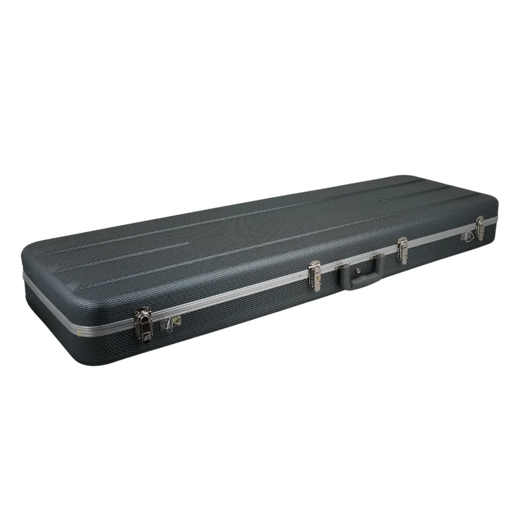 Sky ABS Electric Bass Hard Case - Grey w/ Black Interior - Image 2