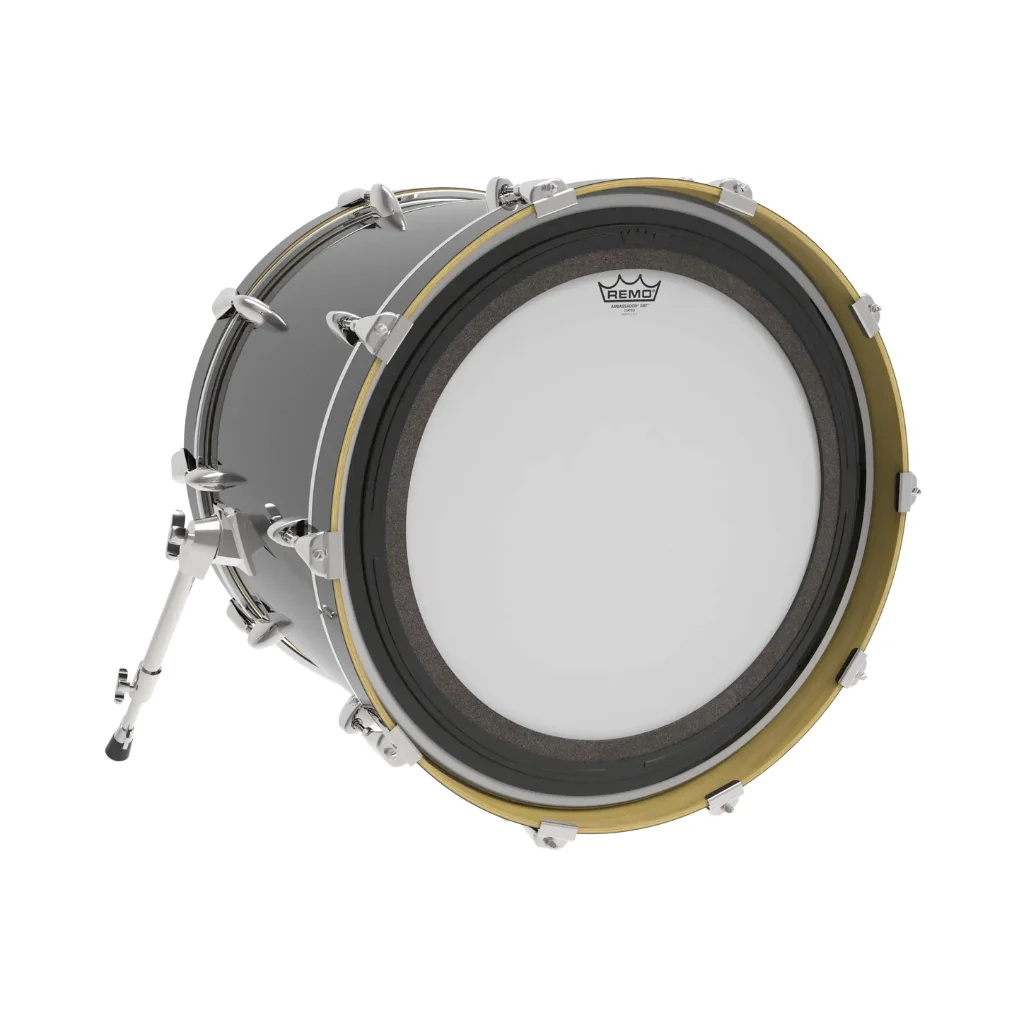 Remo SMT Ambassador Coated 22" Bass Drum. Includes 21⁄2" Falam Patch - Image 2
