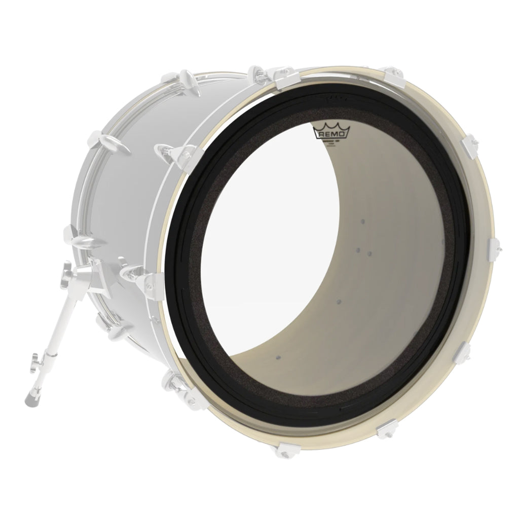 Remo SMT Emperor Clear 22" Bass Drum - Image 2
